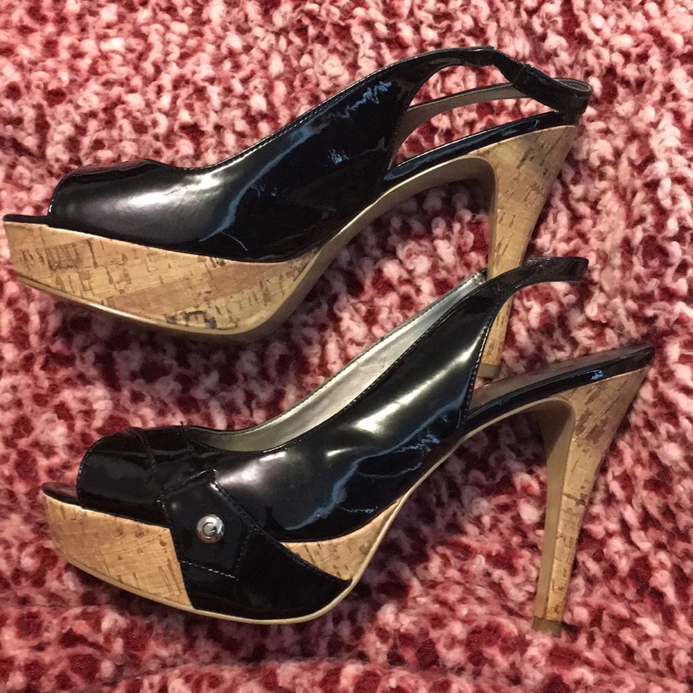 🍒Guess open toe heel